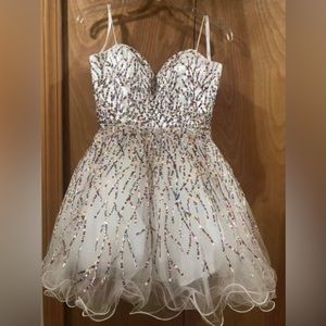 White Homecoming Dress
